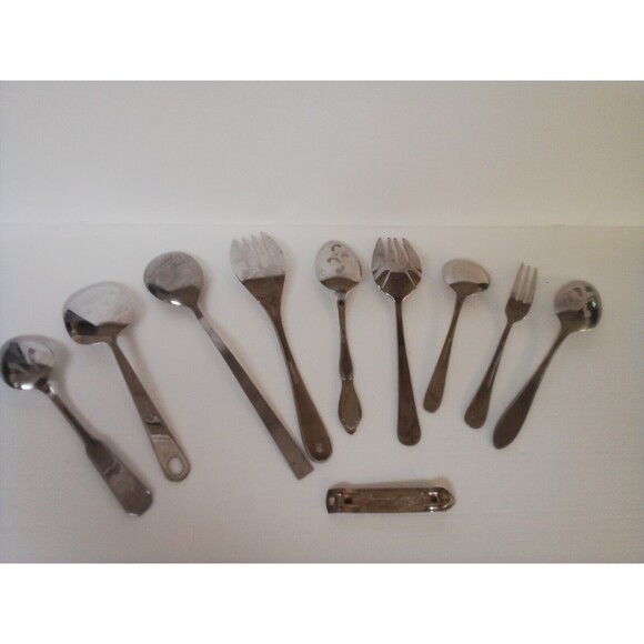 Fork Large Utensil Variety Set Of 10 - Picture 7 of 11